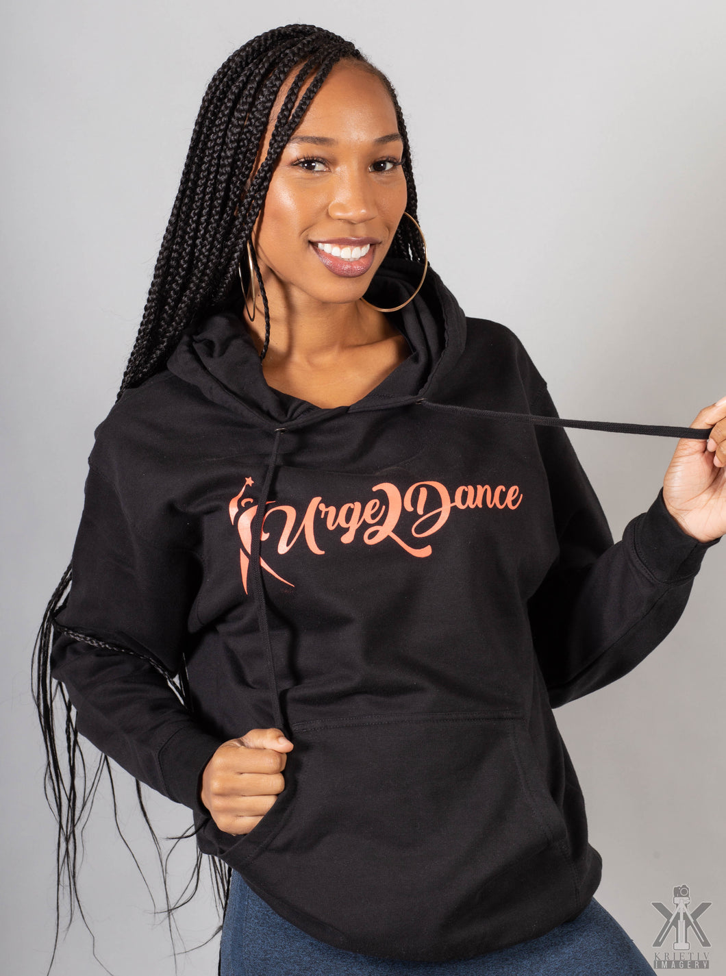 Black Urge2dance Hoodie