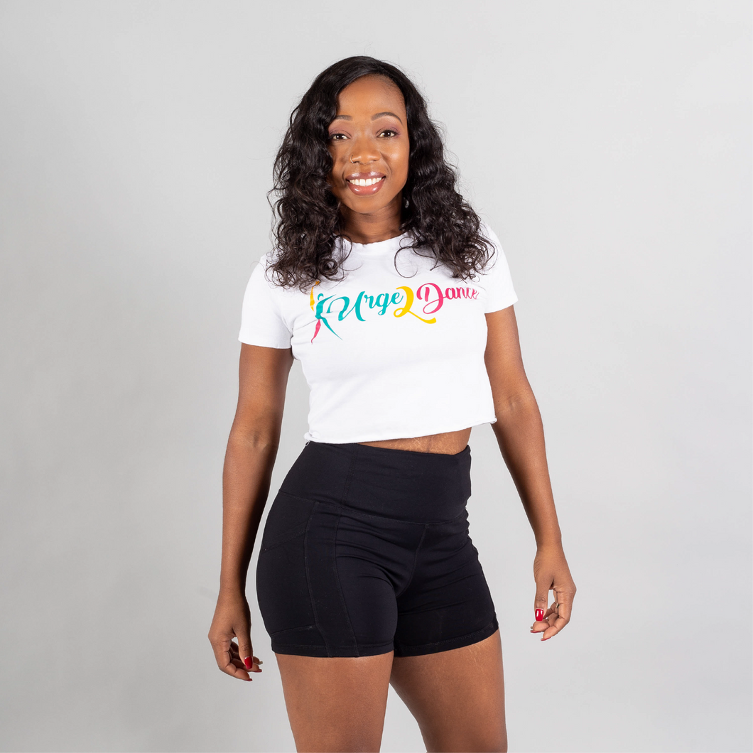 Urge2dance White Crop Top